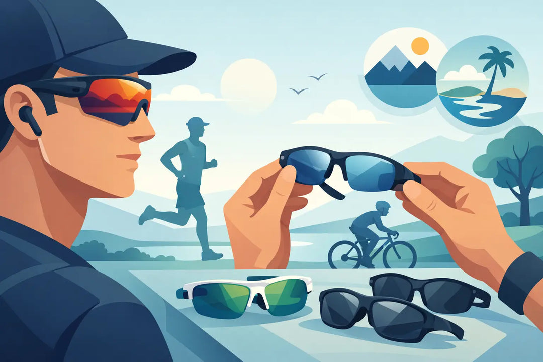 איך לבחור משקפי שמש לאימון חוץ