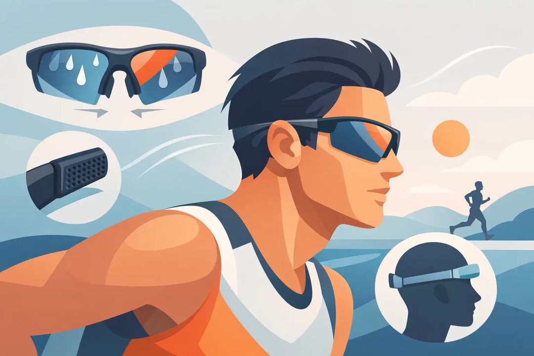 איך בוחרים משקפי ריצה שלא מחליקים