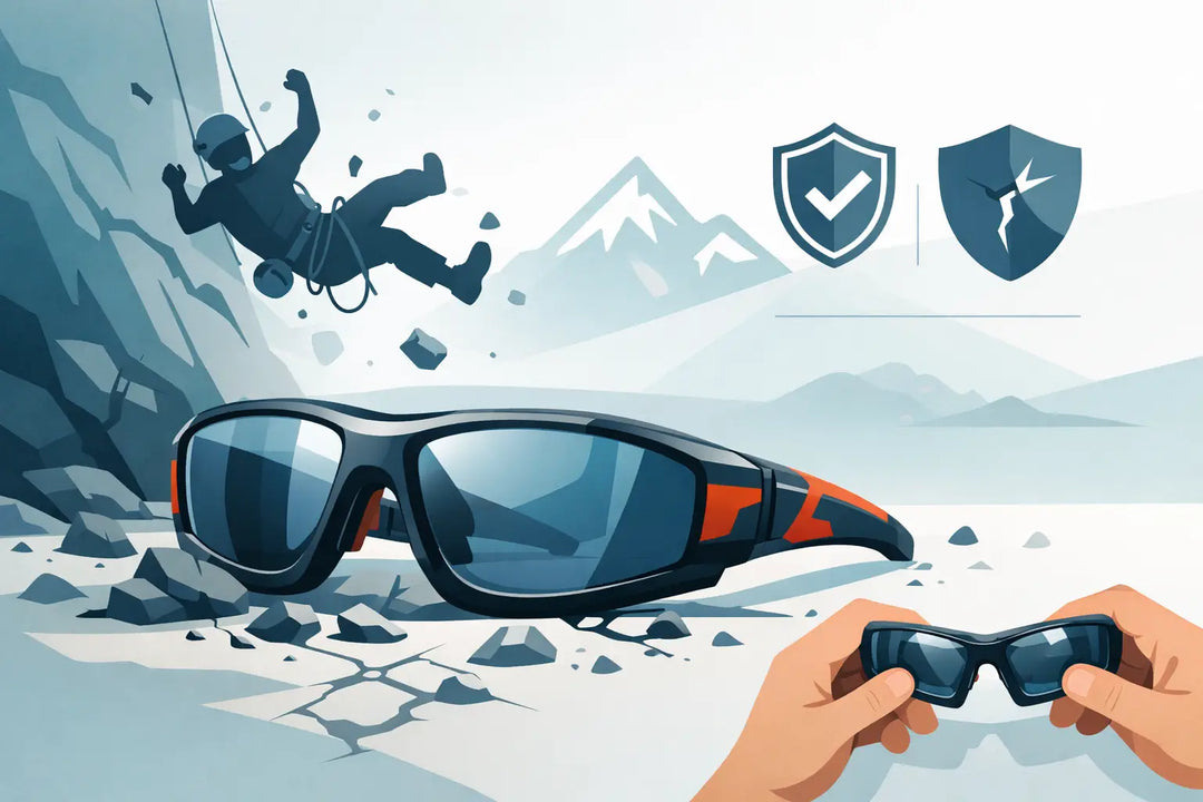 משקפי טיפוס עמידים לנפילות - מה באמת חשוב