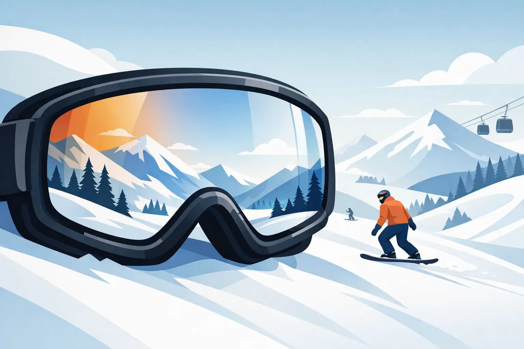 איך לבחור מסכת סנובורד לשדה ראייה רחב