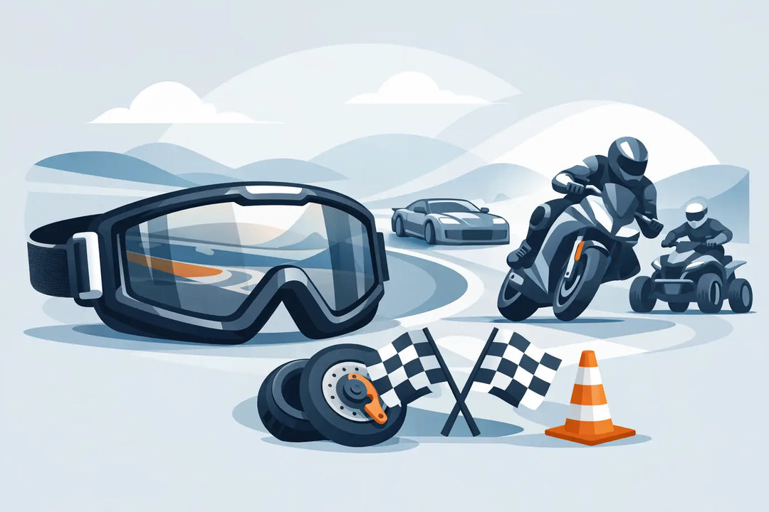 משקפי מגן לספורט מוטורי - איך בוחרים נכון