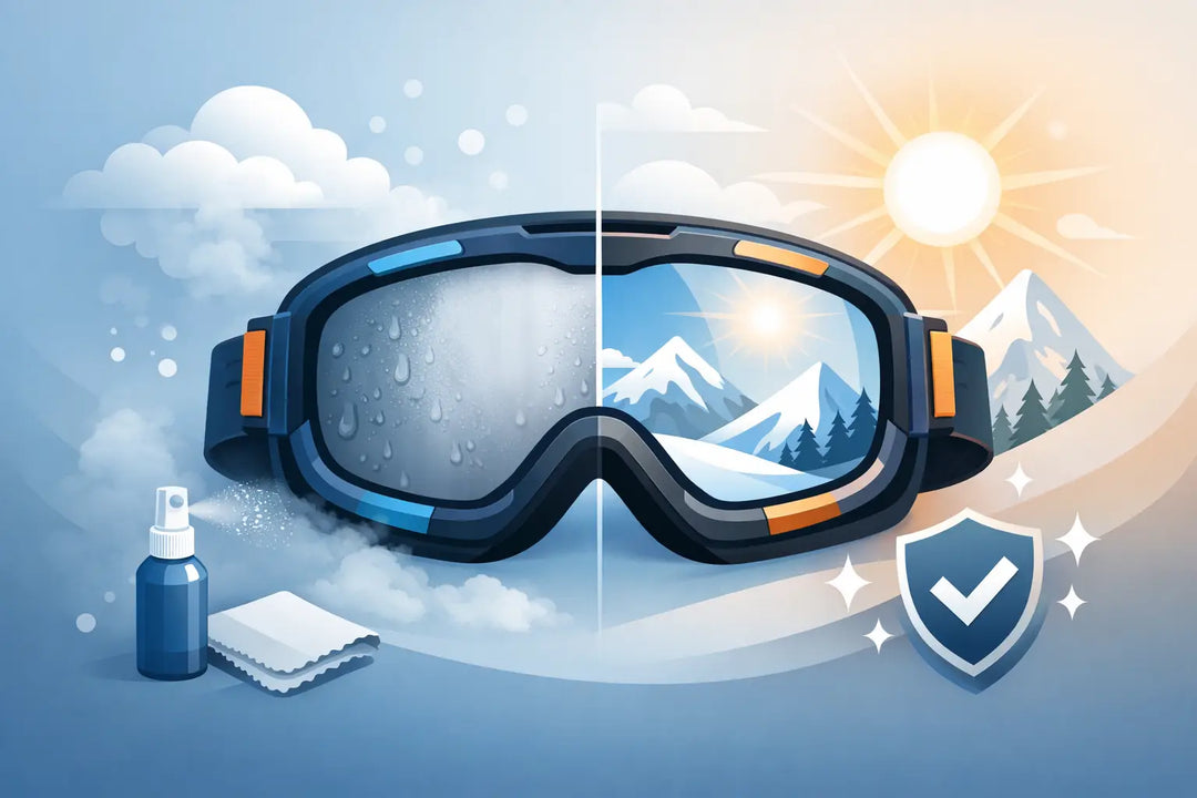 משקפי סקי נגד אדים - מה באמת עובד