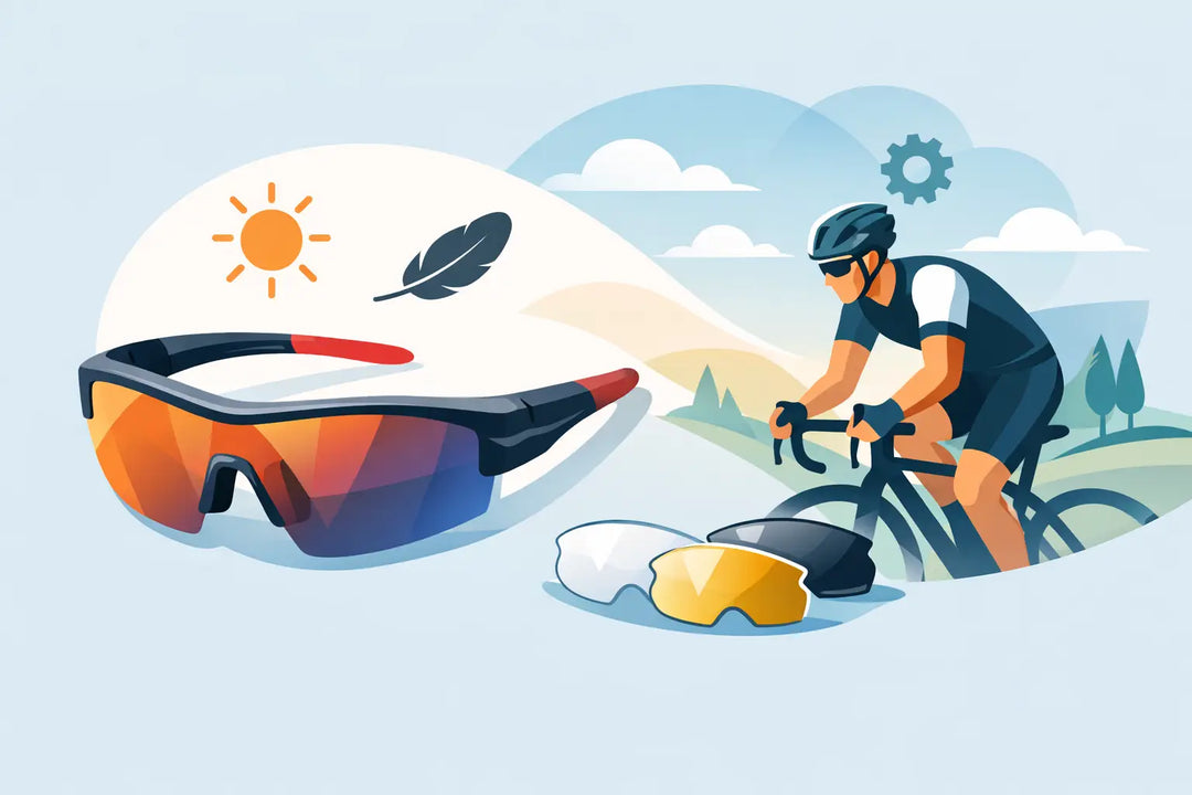 סקירת משקפי שמש לרוכבי אופניים - מה חשוב