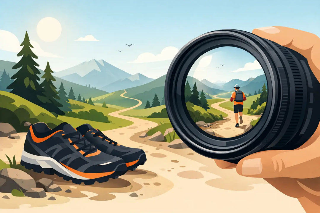 איך לבחור עדשה לריצת שטח בלי לפספס את השביל